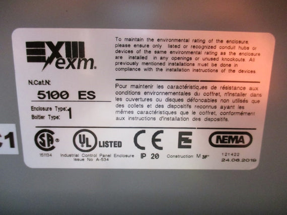 PRIMAX POWER P4600-3-125-100 W/ EXM 5100ES 480V 26A NSNP