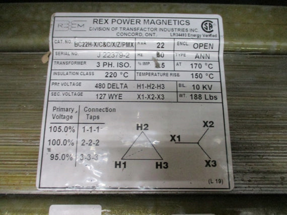 PRIMAX POWER P4600-3-125-100 W/ EXM 5100ES 480V 26A NSNP