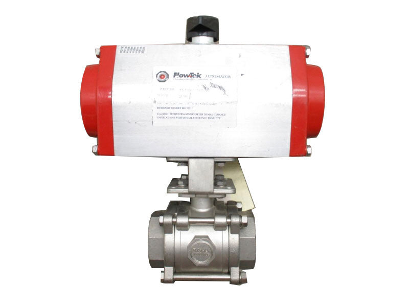 FLOWTEK 7208-3-R-R-L 7208 2" BALL VALVE W/ 93-1184-113A0-532 ACTUATOR NSNP