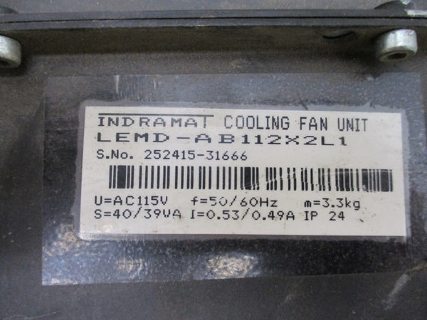 INDRAMAT MDD112C-N-020-N2L-130PB0 W/ LEMD-AB112X2L1 115VAC 0.53/0.49A NSNP