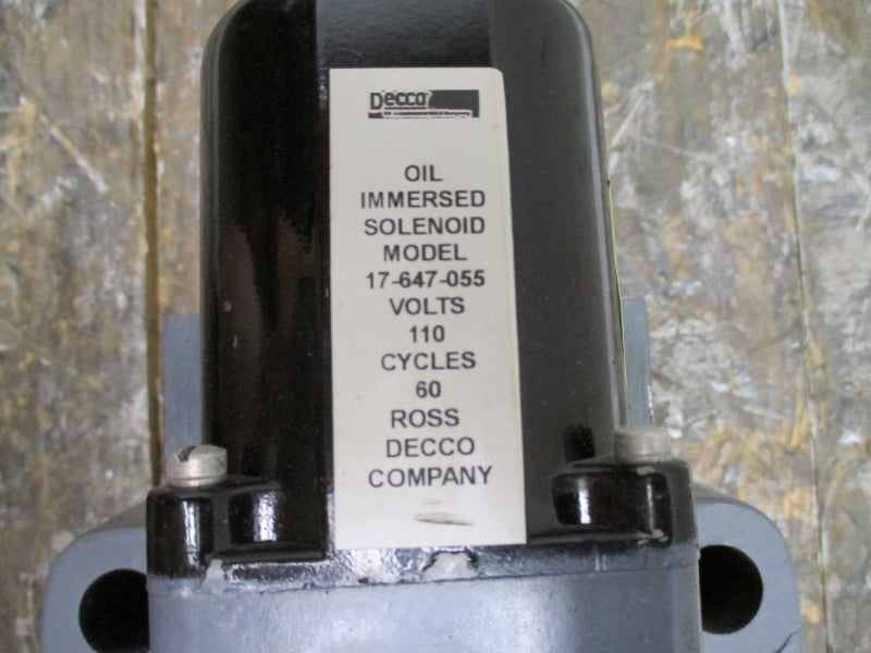FESSLER MACHINE 17-647-055 110V .80A NSNP