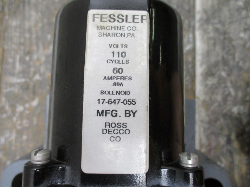 FESSLER MACHINE 17-647-055 110V .80A NSNP