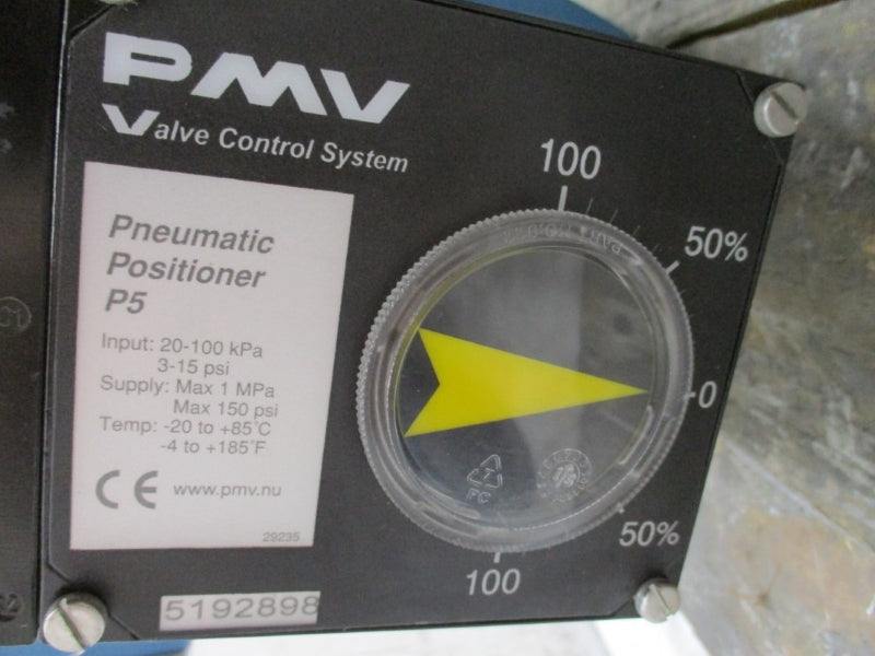 CONTROL EQUIPMENT 991484 W/ PMV 5192898 3-15PSI 12" NSNP