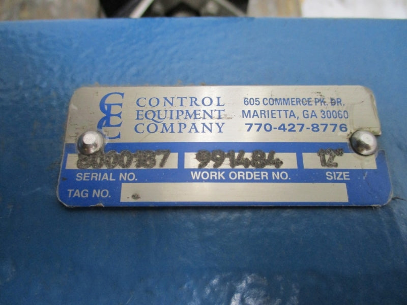 CONTROL EQUIPMENT 991484 W/ PMV 5192898 3-15PSI 12" NSNP
