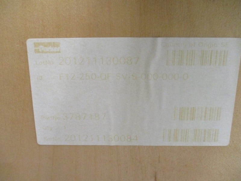 PARKER F12-250-QF-SV-S-000-000-0 3787187 NSMP