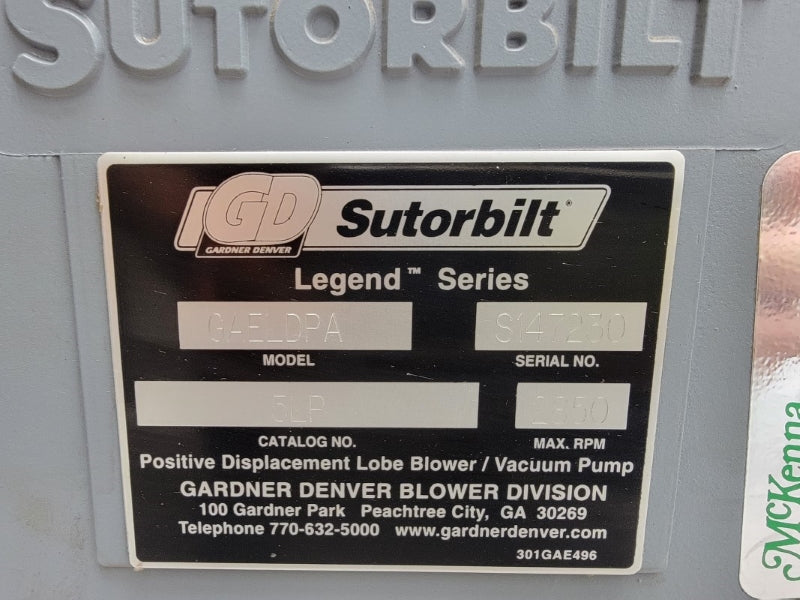 GARDNER DENVER SUTOBILT GAELDPA 5LP NSNP