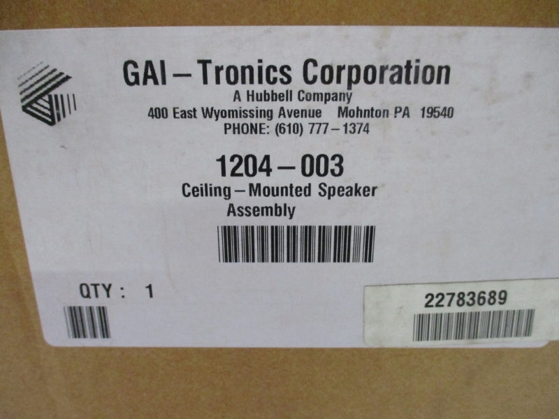 GAI-TRONICS 1204-003 NSMP
