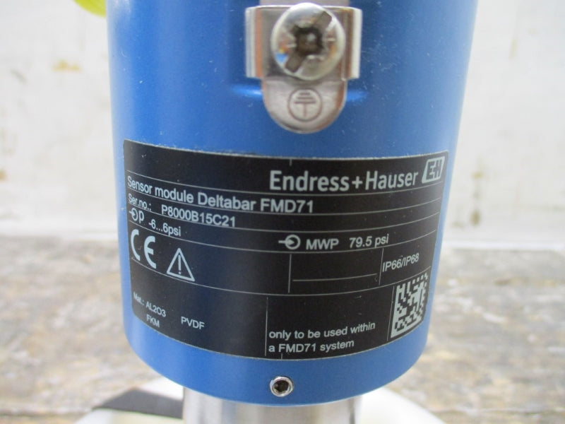 ENDRESS+HAUSER FMD71-31R4/0 13-45VDC 79.5PSI NSMP