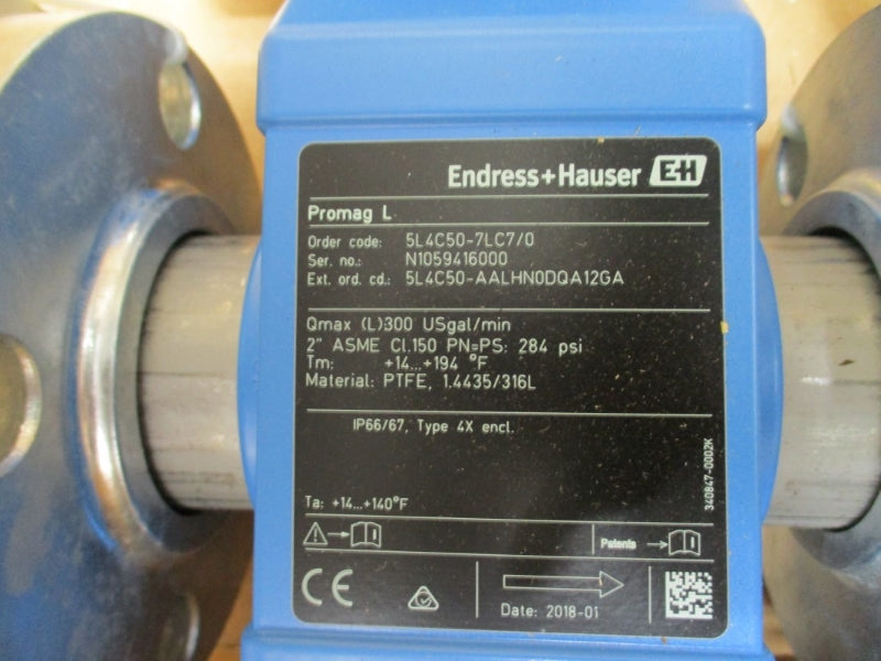 ENDRESS+HAUSER 5L4C50-7LC7/0 284PSI NSMP