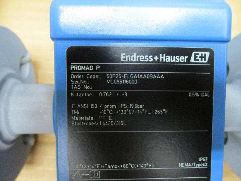 ENDRESS+HAUSER 50P25-ELGA1AA0BAAA 85-260VAC 1" NSMP