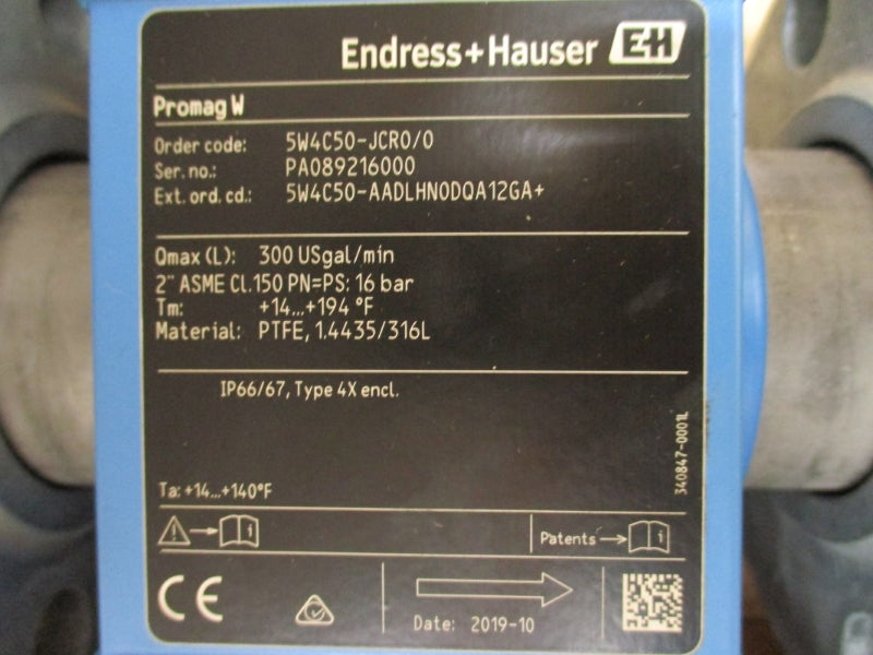 ENDRESS+HAUSER 5W4C50-JCR0/0 2" NSMP