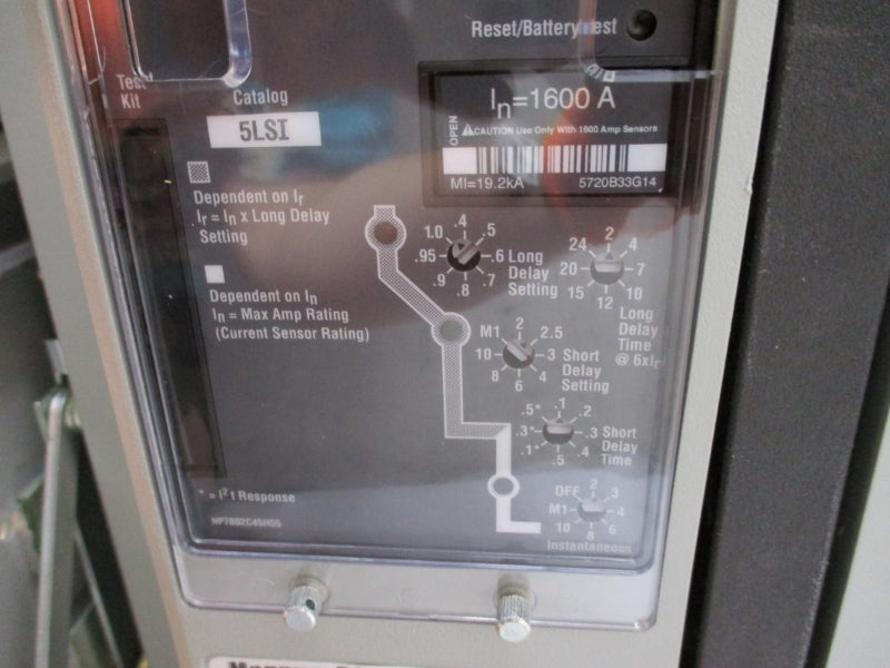 EATON MDSC 1600 1600 AMPS IN MN203UADNSNNNWB 635VAC 1600A NSMP