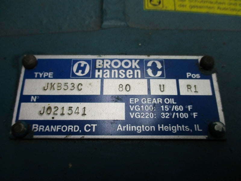BROOK HANSEN JKB53C J021541 NSNP