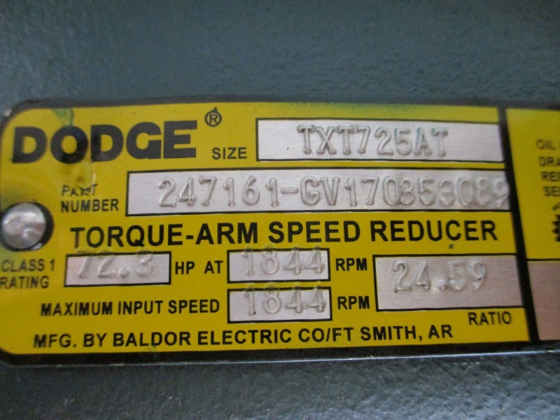 DODGE TXT725AT 247161-GV170353089 NSNP