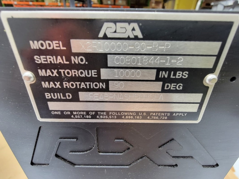 REXA X2R10000-90-B-P W/ P07042-005-LT 3000PSI NSNP