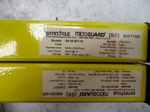 PINNACLE SYSTEMS MICROGUARD SS-56-0F1-10 24VDC 1A NSNP