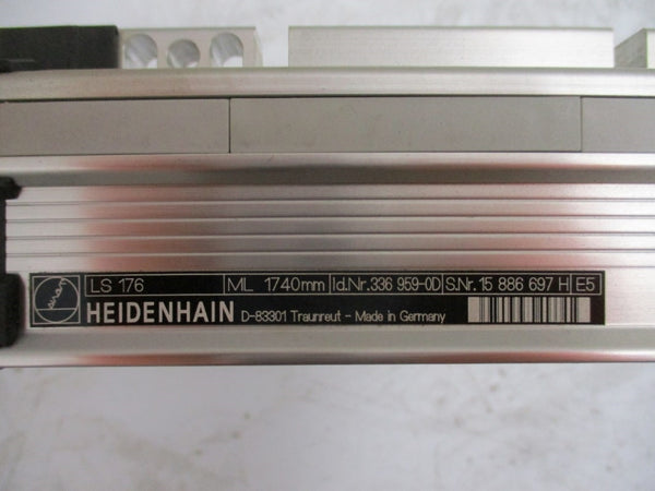 HEIDENHAIN LS176 ML 1740MM 336959-0D W/ AELS176 326797-05 NSNP