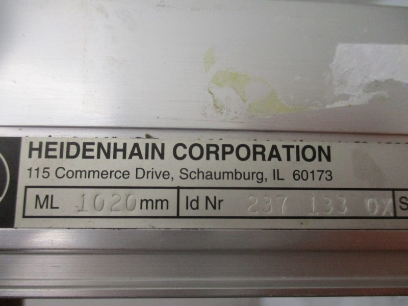 HEIDENHAIN LS704 1020 MM 2371330X W/ LS704 253329-02 NSNP