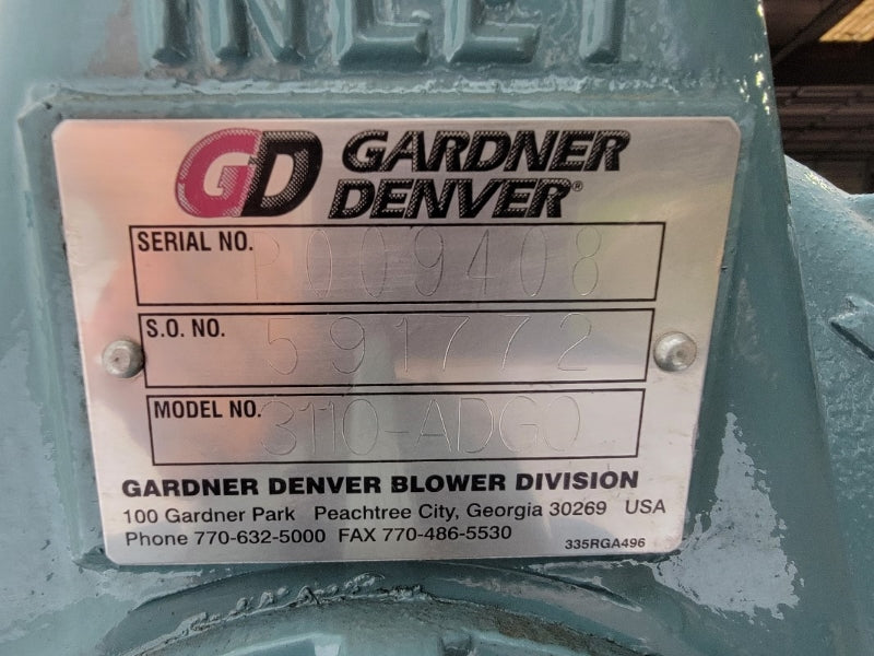 GARDNER DENVER 3110-ADG0 NSNP