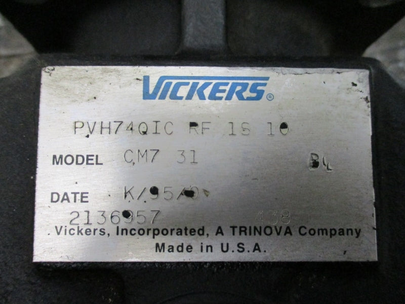 VICKERS PVH74QICRF1S10 CM731 NSNP