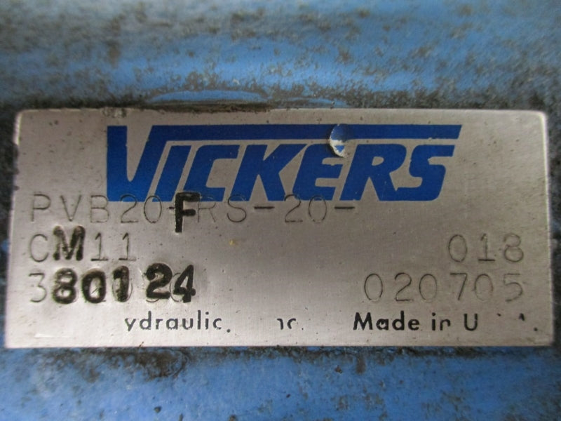 VICKERS PVB20-FRS-20-CM11 UNMP