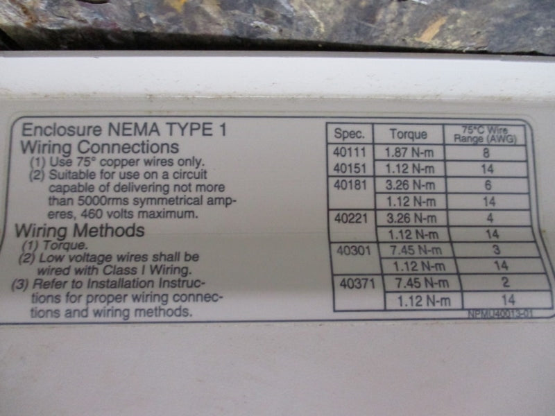 SAFTRONICS CIMR-G3U4011+ 40111 380/460VAC 30.0A UNMP
