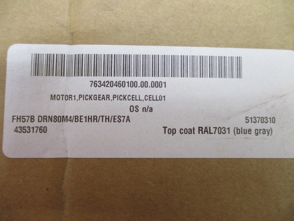 SEW-EURODRIVE FH57BDRN80M4/BE1HR/TH/ES7A 87.7634204601.0001.18.10 220/230V 3.05/1.75A NSMP