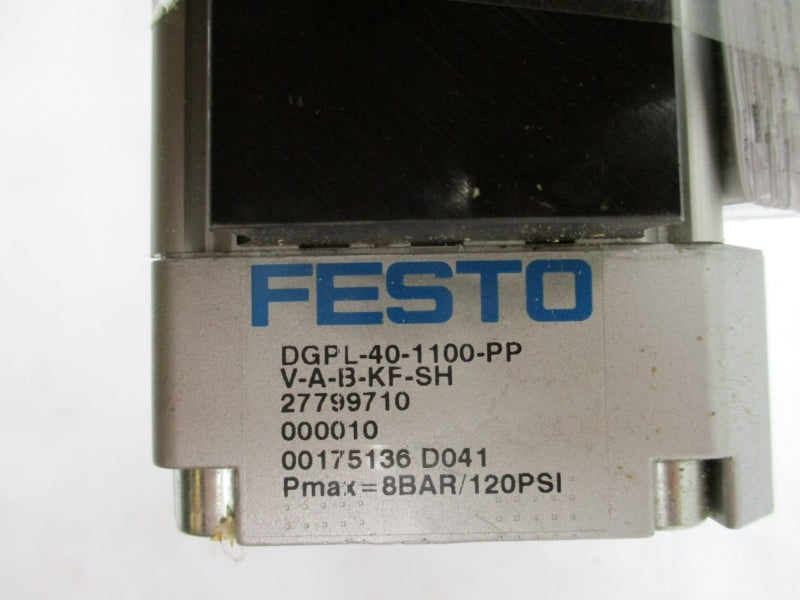FESTO DGPL-40-1100-PPV-A-B-KF-SH 27799710 120PSI NSNP