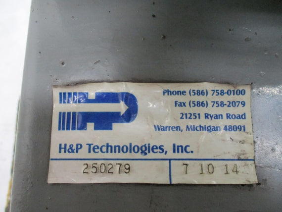 H&P TECHNOLOGIES 250279 W/ OILGEAR PVWJ-014-A1UV-LSAY-P-LNNNN W/ LEESON 131496.00 460V 6.7A UNMP