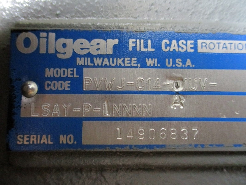 H&P TECHNOLOGIES 250279 W/ OILGEAR PVWJ-014-A1UV-LSAY-P-LNNNN W/ LEESON 131496.00 460V 6.7A UNMP