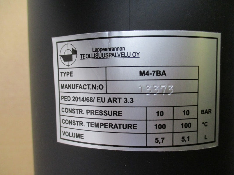 LAPPEENRANNAN TEOLLISUUSPALVELU OY M4-7BA 13373 NSNP