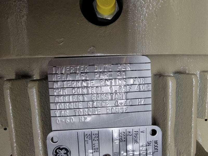 GENERAL ELECTRIC 5KS184SAA105B 230/460V 12.8/6.4A NSMP