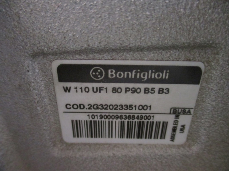 BONFIGLIOLI W110UF180P90B5B3 NSNP