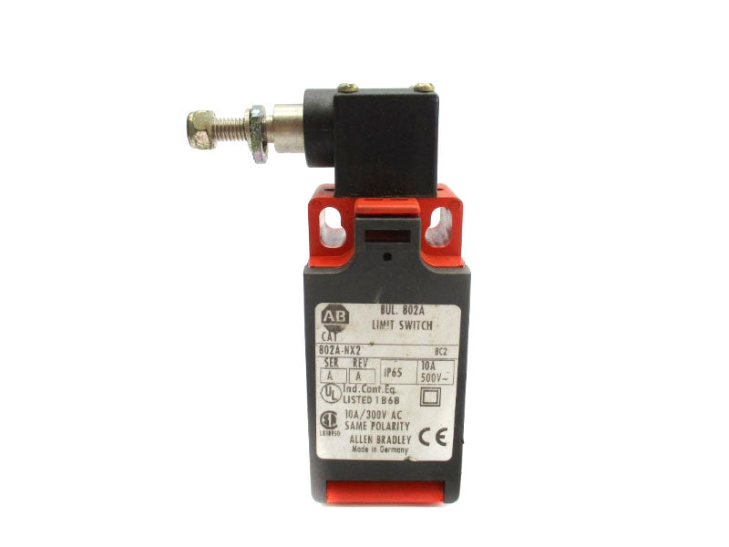 ALLEN BRADLEY 802A-NX2 SER. A 300VAC 10A NSNP