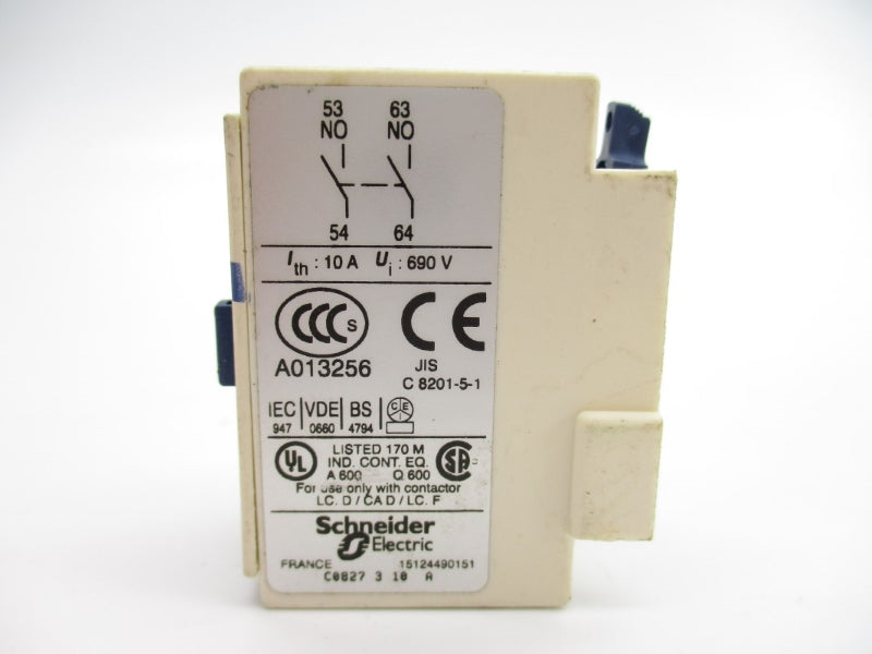 TELEMECANIQUE LADN20 690V 10A NSNP