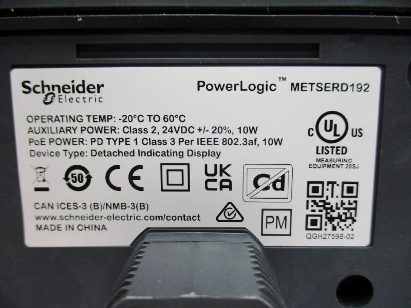 SCHNEIDER ELECTRIC METSERD192 24VDC NSNP