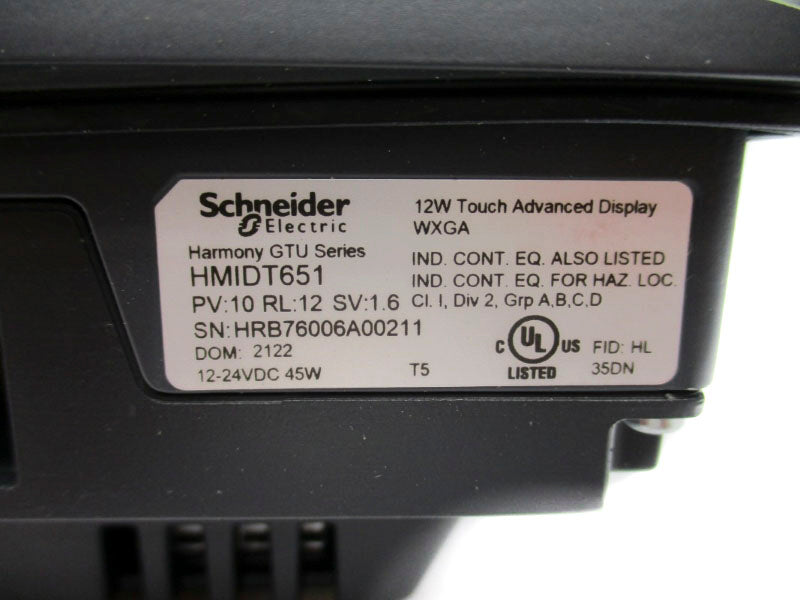 SCHNEIDER ELECTRIC HMIDT651 12-24VDC NSNP