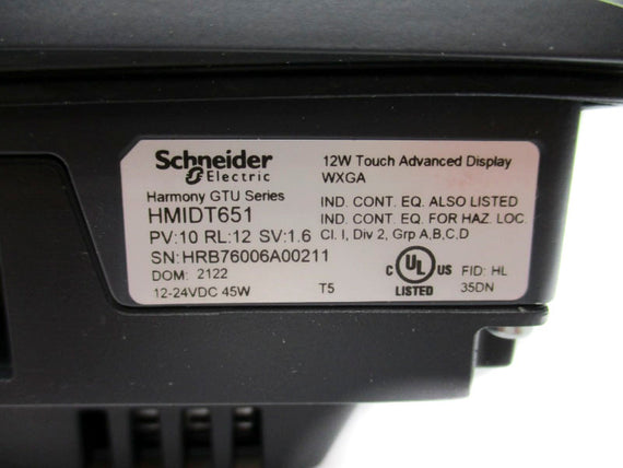SCHNEIDER ELECTRIC HMIDT651 12-24VDC NSNP