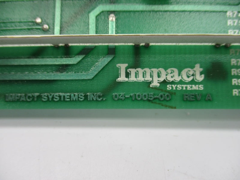 IMPACT SYSTEMS 04-1005-00 REV. A UNMP