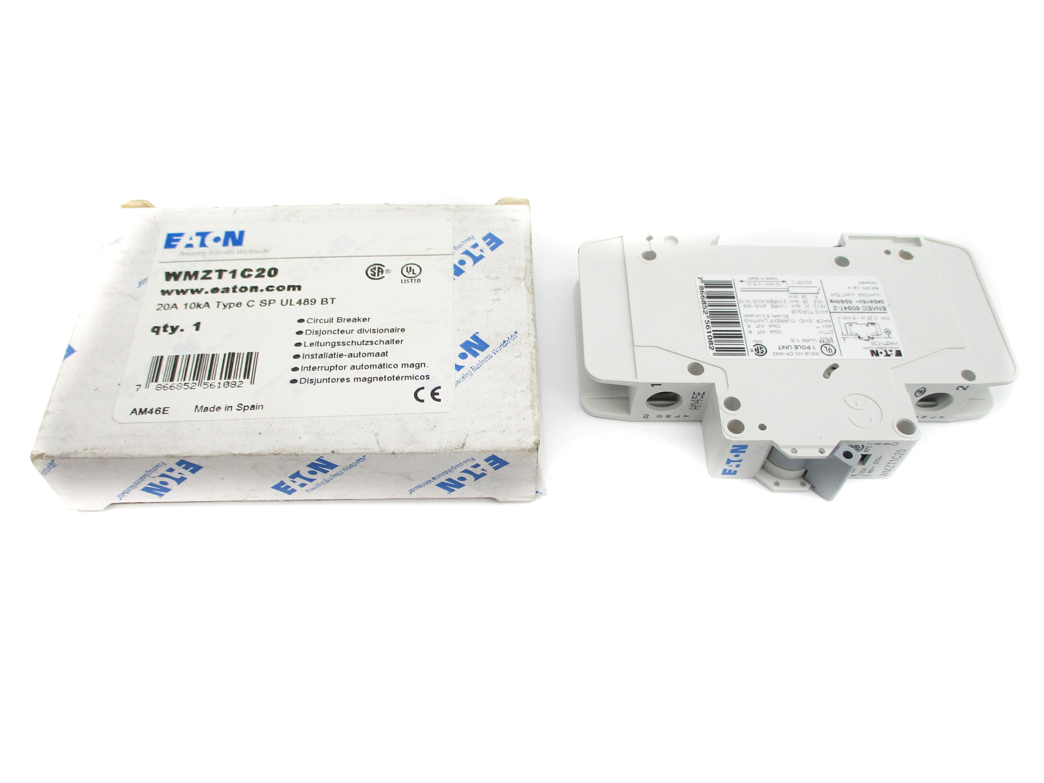 EATON WMZT1C20 20A 277V NSMP