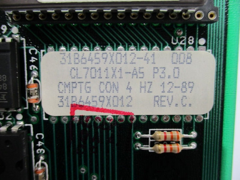 EMERSON CL7011X1-A5 31B6459X012-41 REV. C NSNP