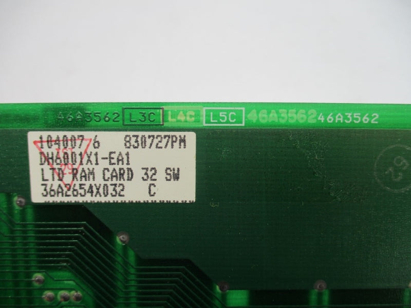 EMERSON DH6001X1-EA1 36A2654X032 REV. C UNMP