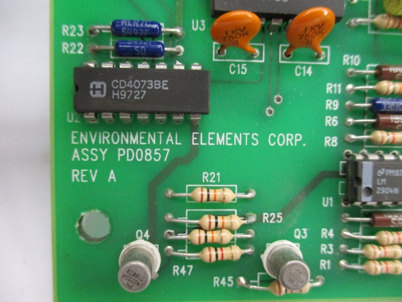 ENVIRONMENTAL ELEMENTS PD0857 REV. A UNMP