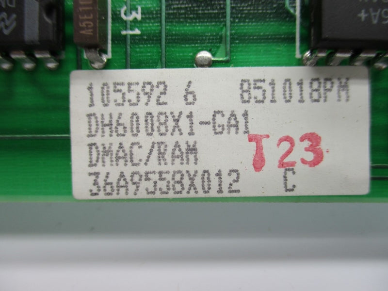 EMERSON DH6008X1-GA1 36A9558X012 REV. C UNMP