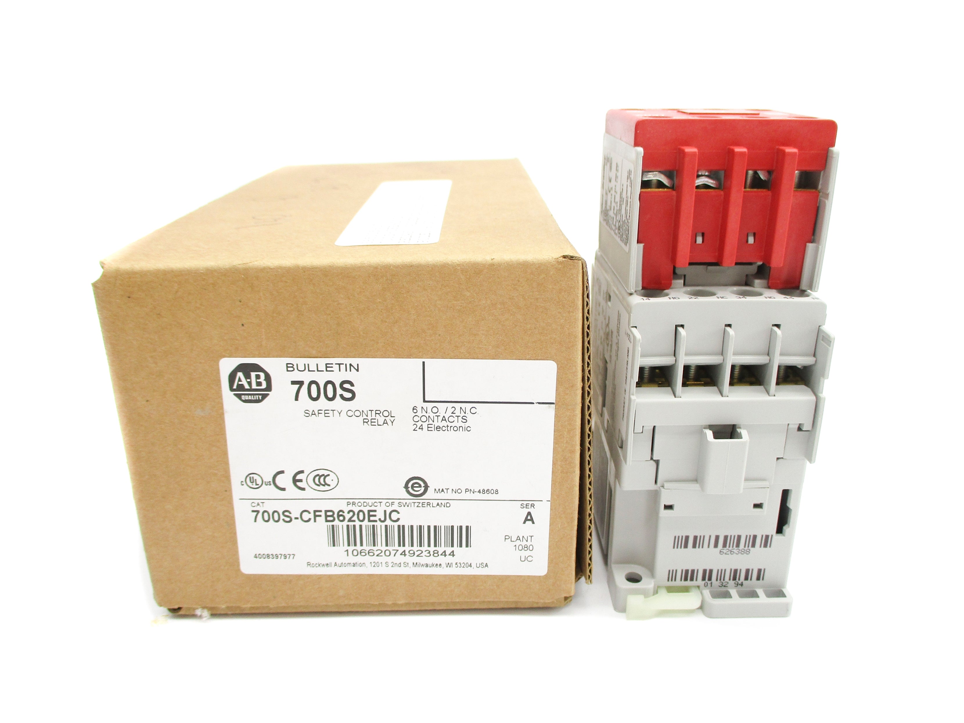 INDUSTRIAL SPARE PART 700S-CFB620EJC SER. A 24VDC 3A (BR/WH) NSMP
