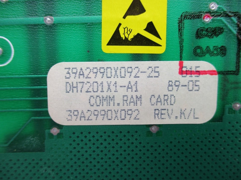EMERSON DH7201X1-A1 39A2990X092 REV. K/L UNMP