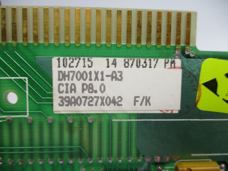 EMERSON DH7001X1-A3 39A0727X042 REV. F/K UNMP