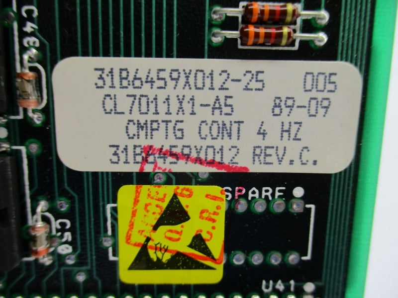 EMERSON CL7011X1-A5 31B6459X012 REV. C UNMP
