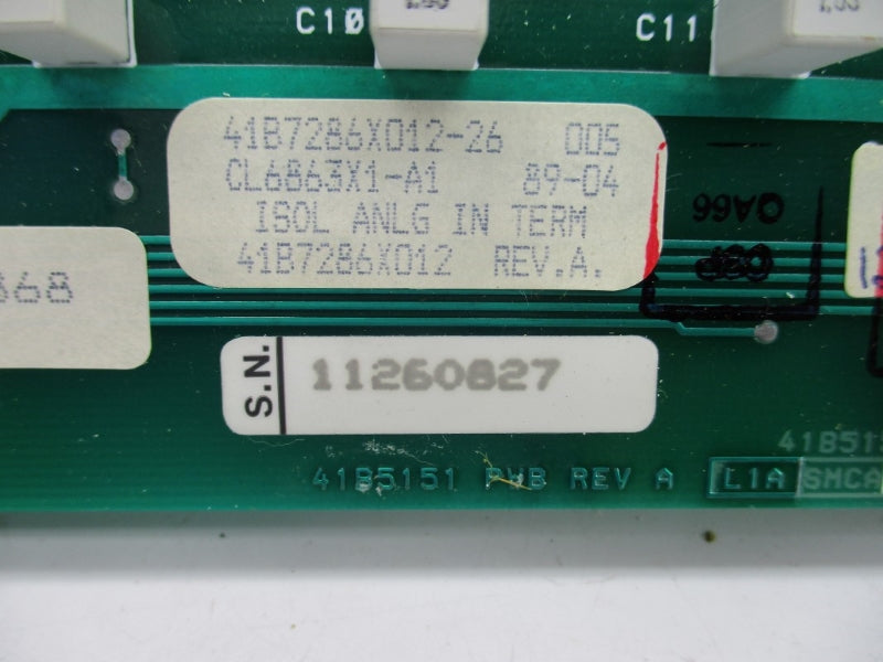 EMERSON CL6863X1-A1 41B7286X012 REV. A NSNP