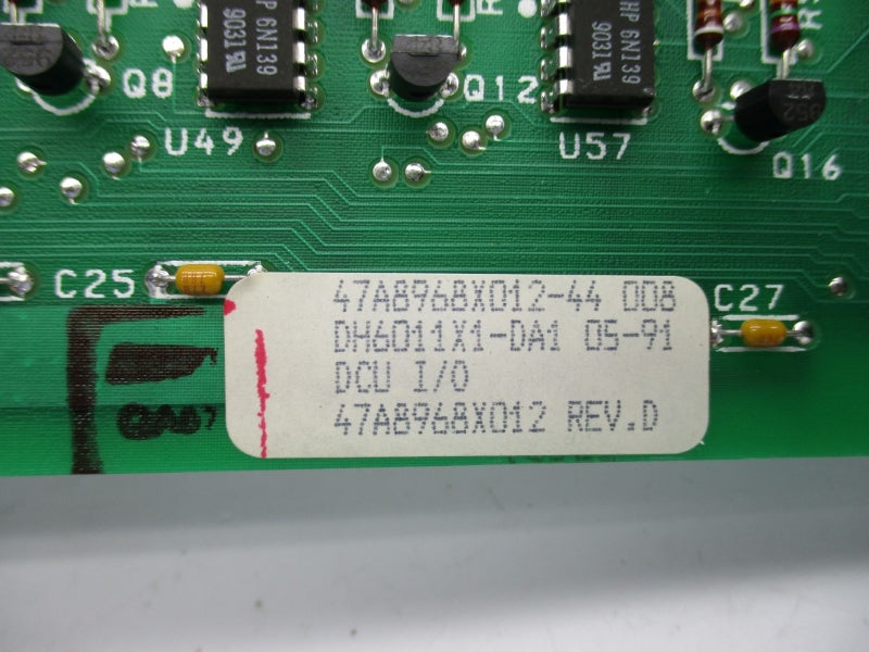EMERSON DH6011X1-DA1 47A8968X012 REV. D NSNP